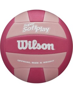Мяч волейбольный Super Soft Play Pink WV4006002XB р 5 Wilson