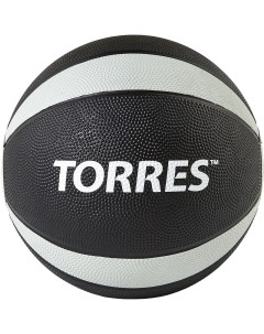 Медбол 7 кг AL00227 черно серо белый Torres