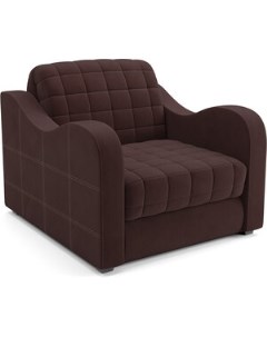 Кресло кровать Барон 4 велюр шоколад HB 178 16 Mebel ars