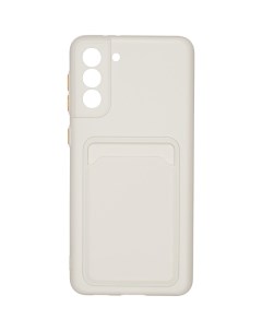 Чехол Carmega Samsung Galaxy S21 Card white Samsung Galaxy S21 Card white