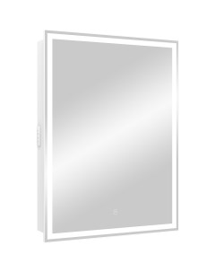 Зеркальный шкаф Allure LED 60 R МВК005 с подсветкой Белый Континент
