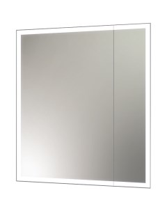 Зеркальный шкаф Reflex LED 70 МВК026 с подсветкой Белый Континент