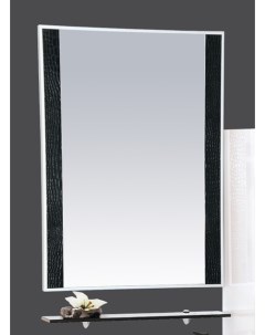 Зеркало Гранд Lux 70 черно белое Croco Misty