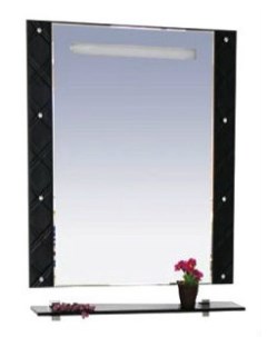 Зеркало Гранд Lux 60 черно белое Cristallo Misty