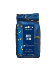 Кофе в зернах Super Crema 1000г 4202 Lavazza