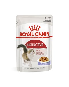 Instinctive Adult Влажный корм пауч для кошек в возрасте от 1 года до 7 лет кусочки в желе 85 гр Royal canin