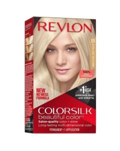 Набор для окрашивания волос в домашних условиях крем активатор краситель бальзам 05 Ультра светлый п Revlon professional