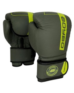 Боксерские перчатки Fusion Grey Green 14 OZ Boybo