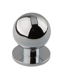 Ручка кнопка мебельная ZY 108 хром 303031 Trodos