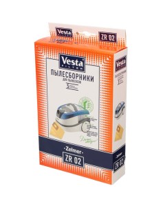 Мешок для пылесоса ZR 02 бумажный 5 шт Vesta filter