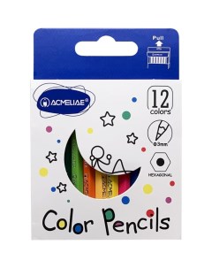 Набор цветных укороченных карандашей Acmeliae