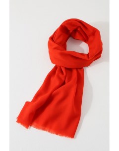 Тонкий красный шарф из шерсти A + more
