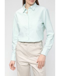 Хлопковая рубашка в полоску Esprit casual