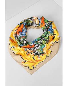 Шелковый шарф с принтом Moschino