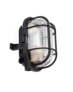 Уличный настенный светильник Syrma Oval Black Deko-light