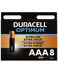 Батарейка LR03 BL8 OPTIMUM 8шт Duracell