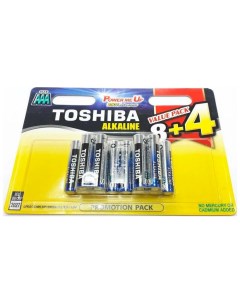 Батарейка LR03 Alkaline AAA 12BL 12 шт Toshiba