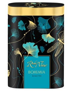 Чай черный Bohemia с ароматом бергамота и айвы листовой 100 г Riche natur
