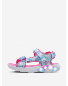 Сандалии для девочек Rainbow Racer Sandals Голубой Skechers