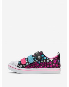 Кеды для девочек Sparkle Rayz Черный Skechers