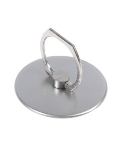 Держатель подставка с кольцом для телефона luazon в форме круга серебристый Luazon home