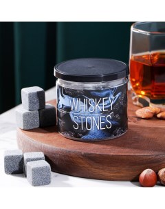 Камни для виски в банке whiskey stones 6 шт Дорого внимание