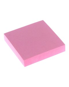 Блок с липким краем 51 мм х 51 мм 100 листов пастель розовый Calligrata
