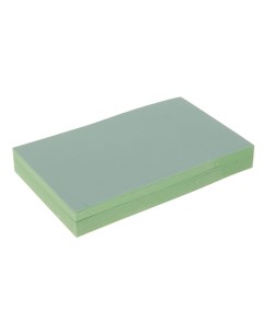 Блок с липким краем 51 мм x 76 мм 100 листов пастель зеленый Calligrata