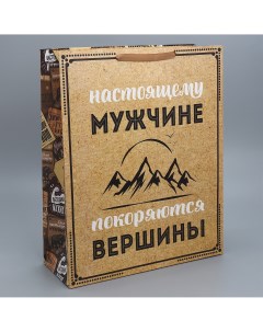 Пакет подарочный ламинированный упаковка Доступные радости