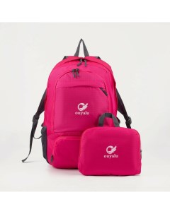 Рюкзак складной на молнии цвет розовый Nobrand