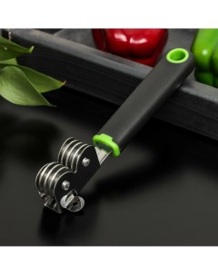 Точилка для ножей lime 18 3 3 5 см цвет черно зеленый Доляна