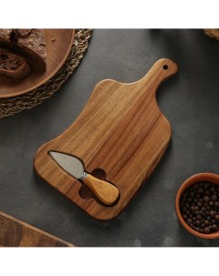 Набор для подачи сыра shape нож доска Magistro