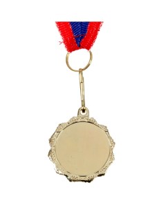Медаль под нанесение золото d 3 2 см Командор