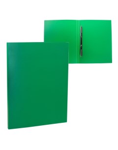 Папка с пластиковым скоросшивателем а4 500 мкм корешок 14 мм до 100 листов зеленая Calligrata