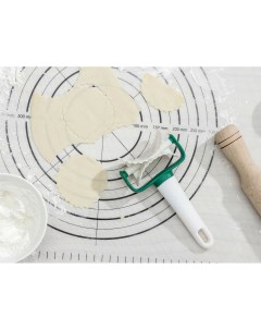 Валик для нарезки из теста 16 5 8 4 см цвет белый Konfinetta