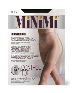 Колготки mini control top 20 140 утяжка шорты caramello Minimi