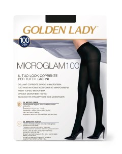 Колготки gld micro glam 100 nero Golden lady