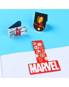 Открытка с магнитными закладками Marvel