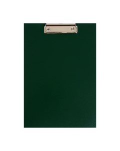 Планшет с зажимом а4 2 мм прочный картон бумвинил зеленый клипборд Calligrata
