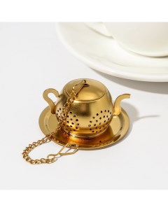 Сито для чая goldie чайник цвет золотой Nobrand