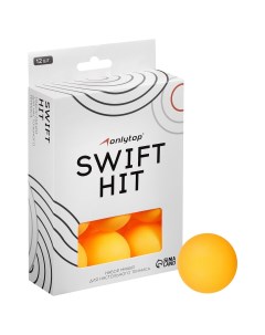 Набор мячей для настольного тенниса d 40 мм 12 шт цвет оранжевый Onlytop