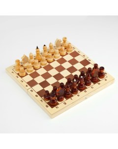Шахматы обиходные 29 х 29 см король 6 7 см пешка 3 5 см Nobrand