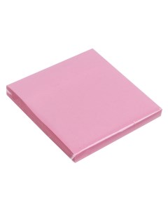 Блок с липким краем 76 мм х 76 мм 80 листов пастель розовый Calligrata