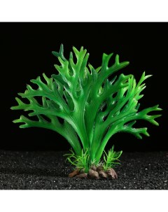 Растение искусственное аквариумное 20 х 4 х 18 см Пижон аква
