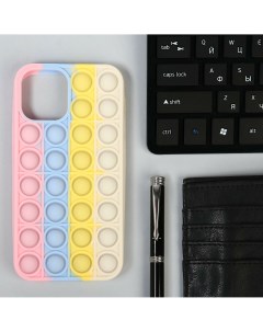 Чехол pop it для iphone 12 12 pro силиконовый разноцветный Nobrand