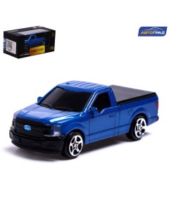 Машина металлическая ford f 150 1 64 цвет синий Автоград