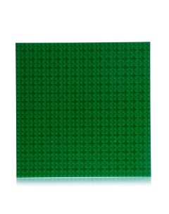 Пластина перекрытие для конструктора 25 5 25 5 см цвет зеленый Nobrand