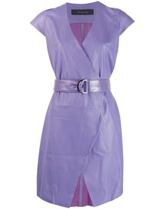 Federica tosi платье с поясом 40 фиолетовый Federica tosi