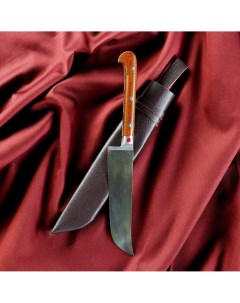 Нож пчак шархон текстолит олово чирчик 11 12 см Шафран