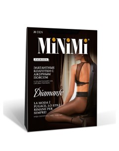 Колготки жен mini diamante 20 nero Minimi